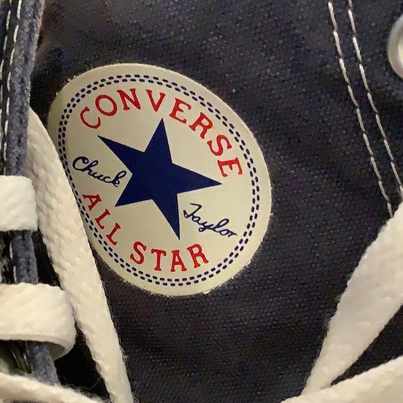 Converse Dark Blue Chuck Taylor Sneakers - Picture 2 of 3